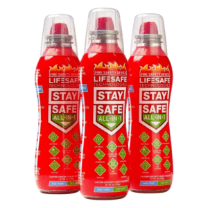 LifeSafe Technologies StaySafe All-in-1 Portable Fire Extinguisher